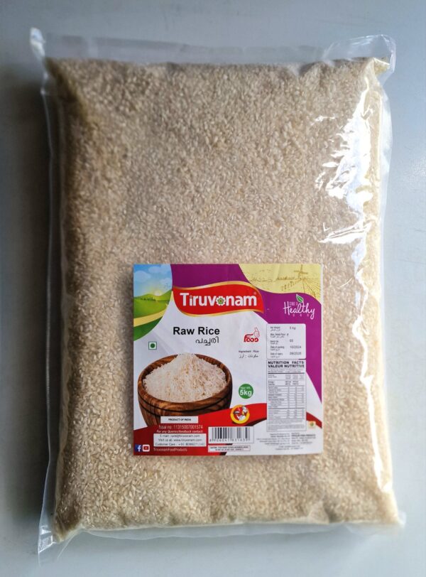 Pachari / white raw Rice (5 kg)