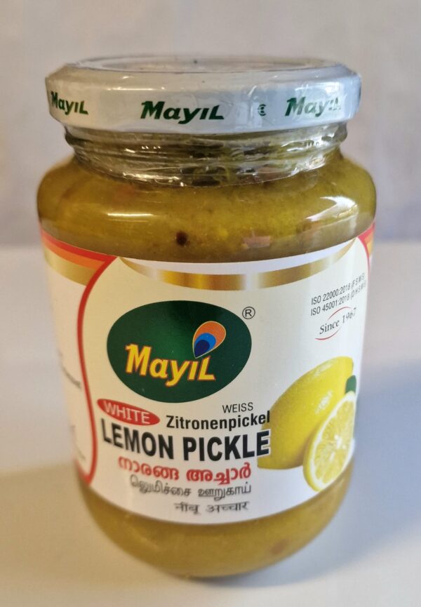 White Lemon Pickle Mayil