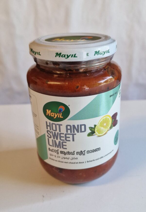 Hot and Sweet Lime Pickle