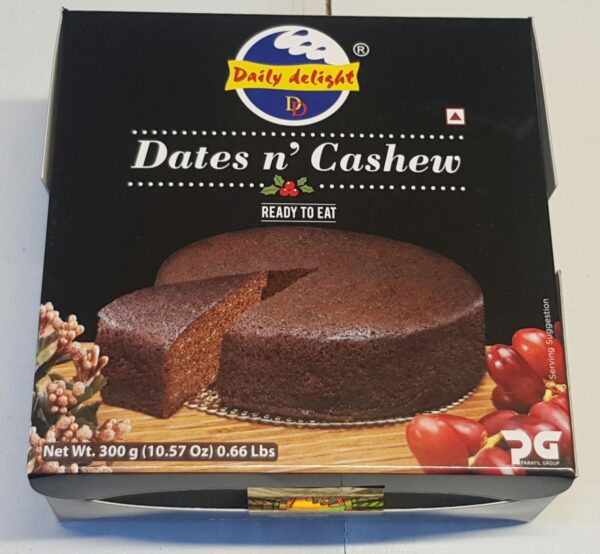 Daily Delight Dates N Cashew Cake 300G